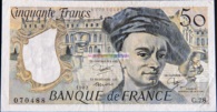 50 Francs quentin de la tour